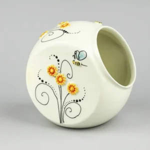 Posuda za sol/slatkiše-suncokreti