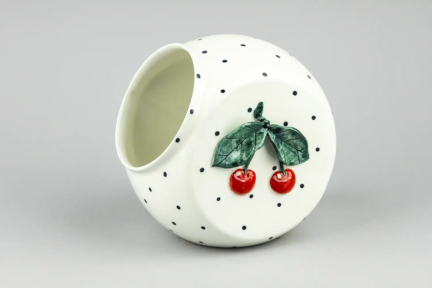 Posuda za sol/slatkiše-trešnje