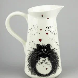 Vrč-mace crno bijele