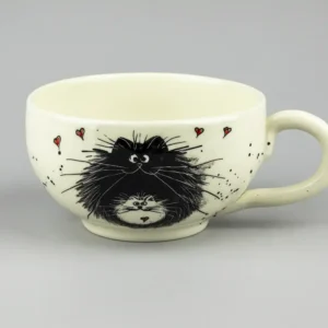 Zdjelica-mace crno bijele